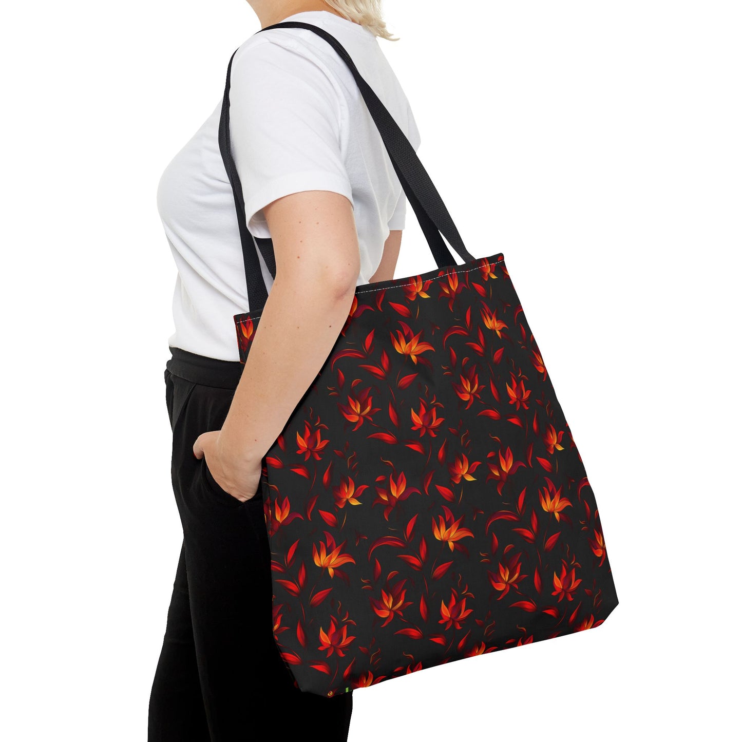 Tragetasche mit Blumenmuster