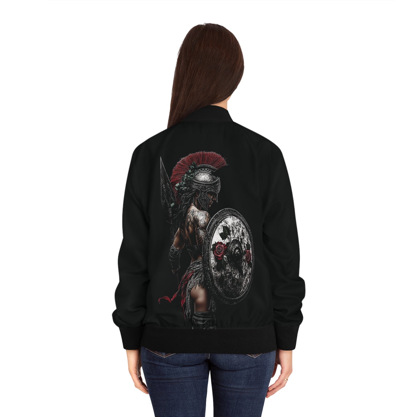 Spartan Centurion – Bomberjacke aus der Iron Maiden-Kollektion – Schickes Design für den Alltagsstil