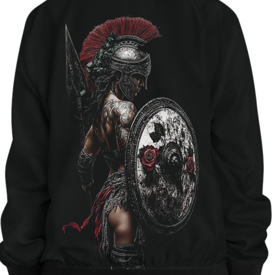 Spartan Centurion – Bomberjacke aus der Iron Maiden-Kollektion – Schickes Design für den Alltagsstil