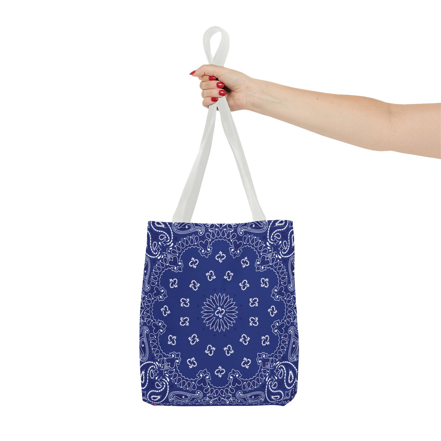 Einkaufstasche - BLAUES BANDANA