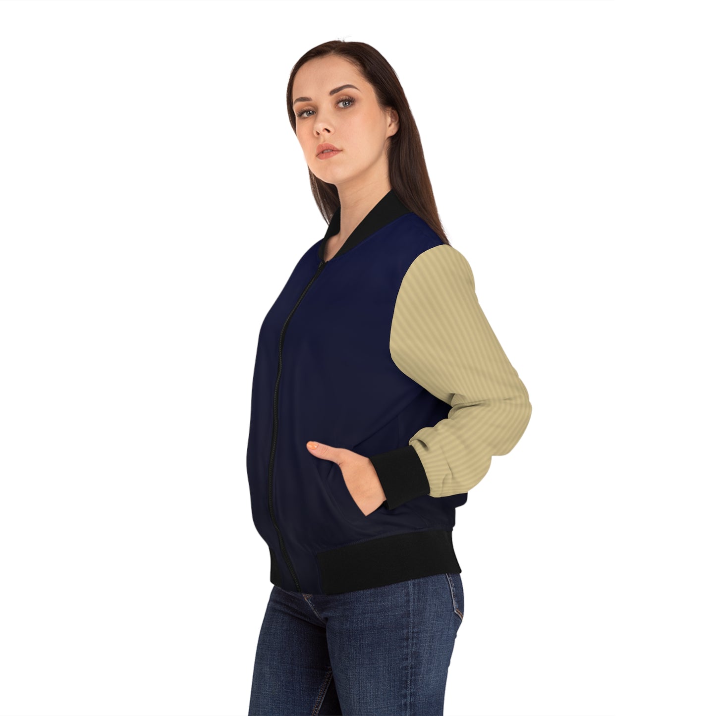 Tiger - Bomberjacke Schickes Design für den Alltagsstil