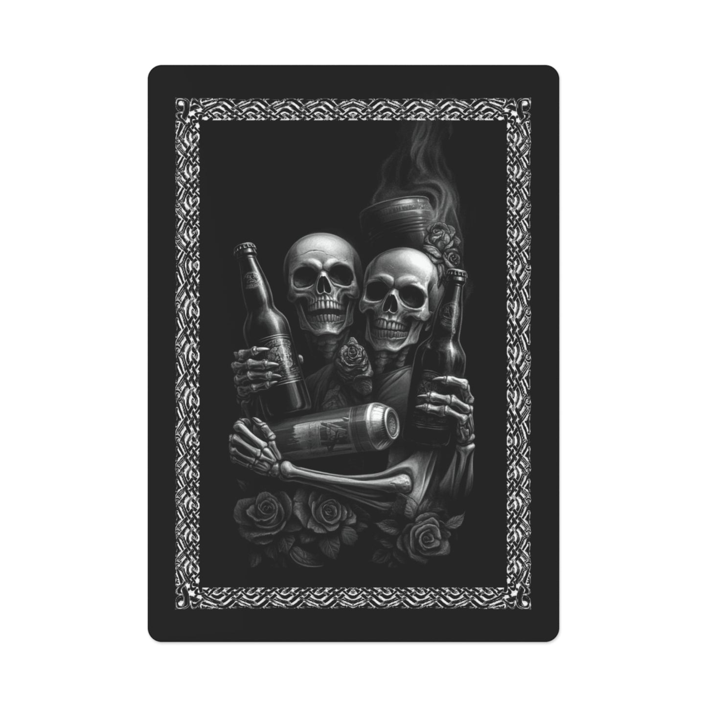 Party Never Ends Poker Cards Set - Premium Playing Deck for Game Nights