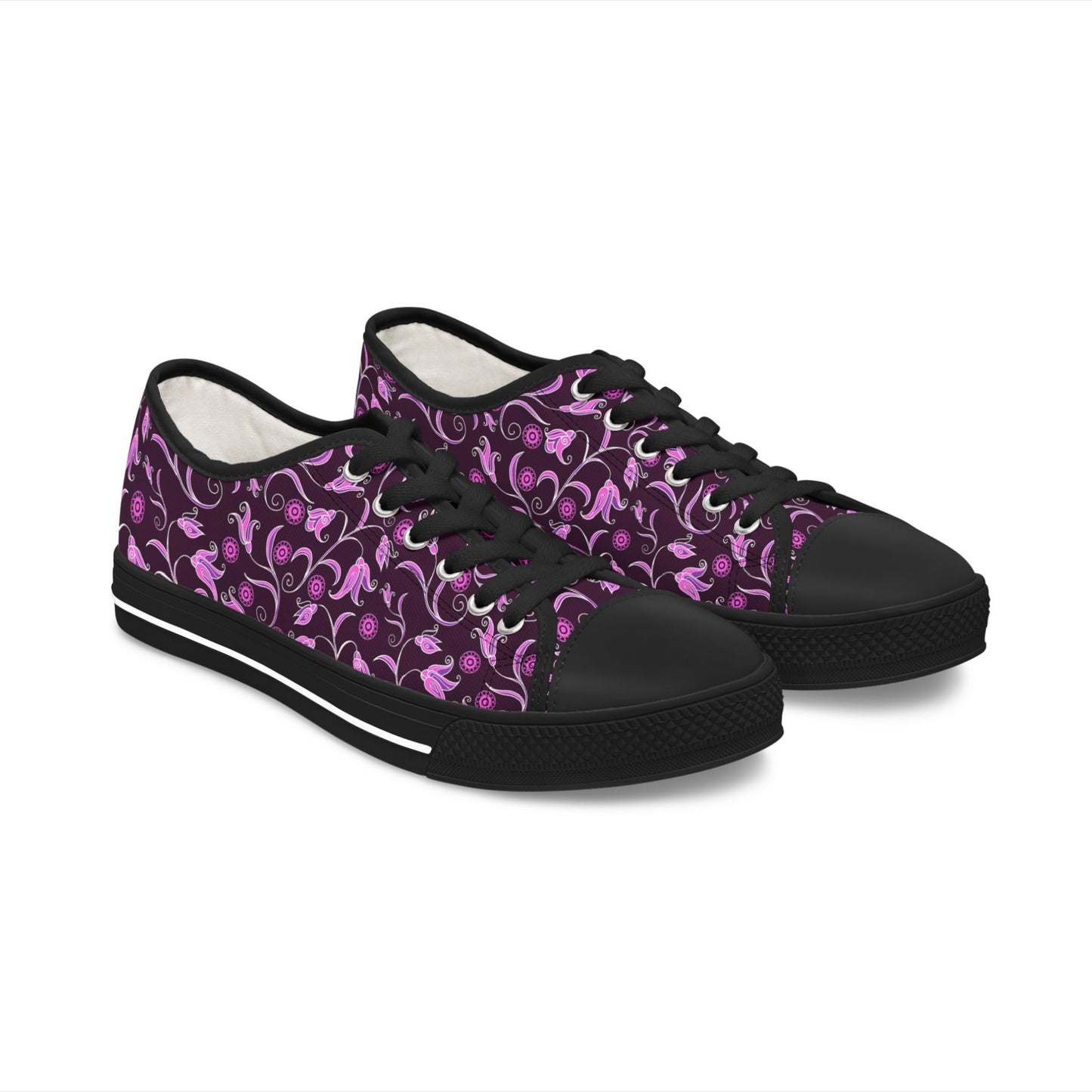 Purple Ivy – Low-Top-Sneaker für Damen – Stilvolles und bequemes Schuhwerk für alltägliche Abenteuer