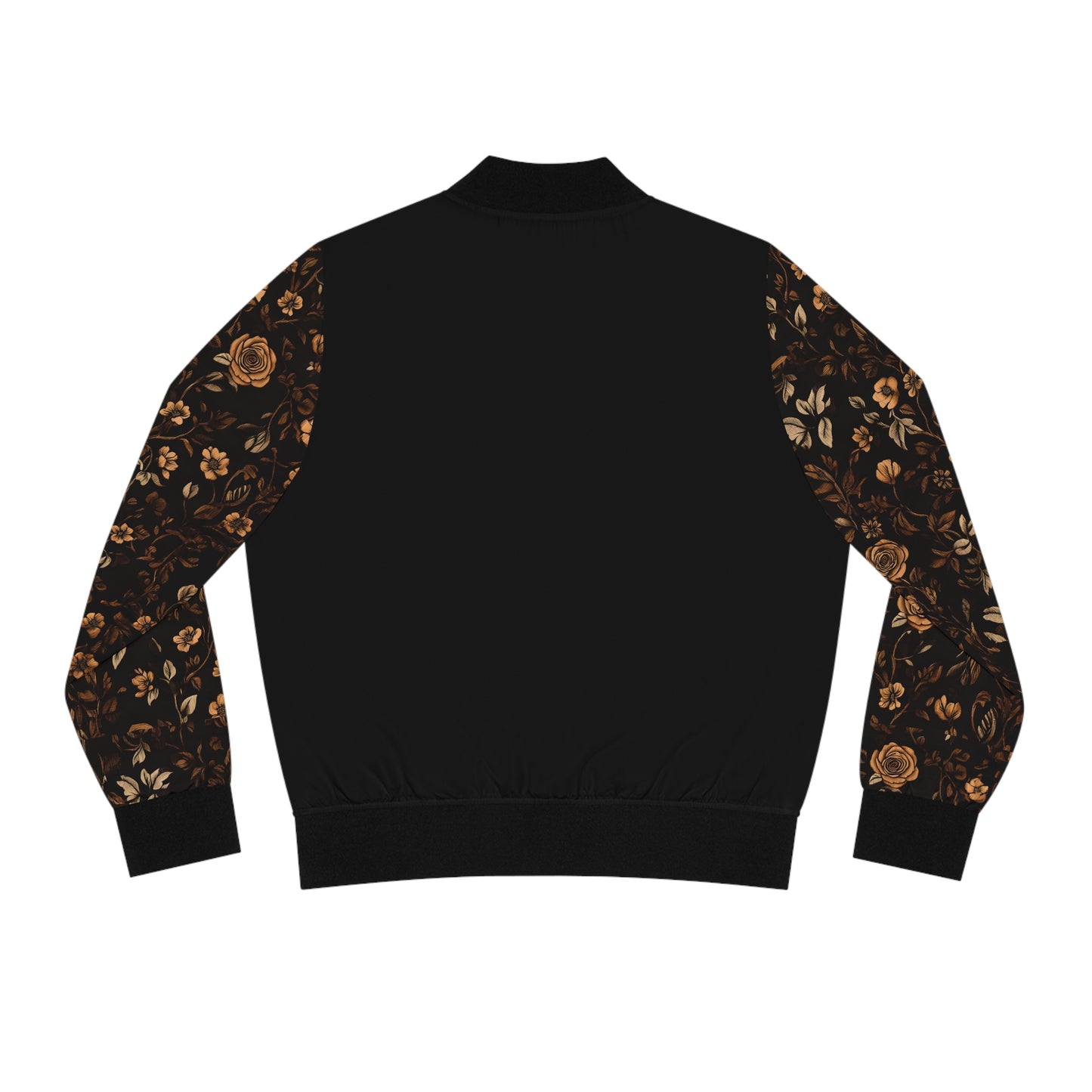 Elegante florale Bomberjacke für Damen – stilvolle Oberbekleidung für den Frühling