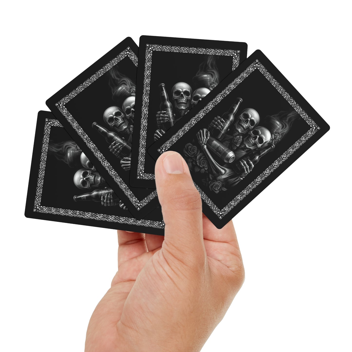 Party Never Ends Poker Cards Set - Premium Playing Deck for Game Nights