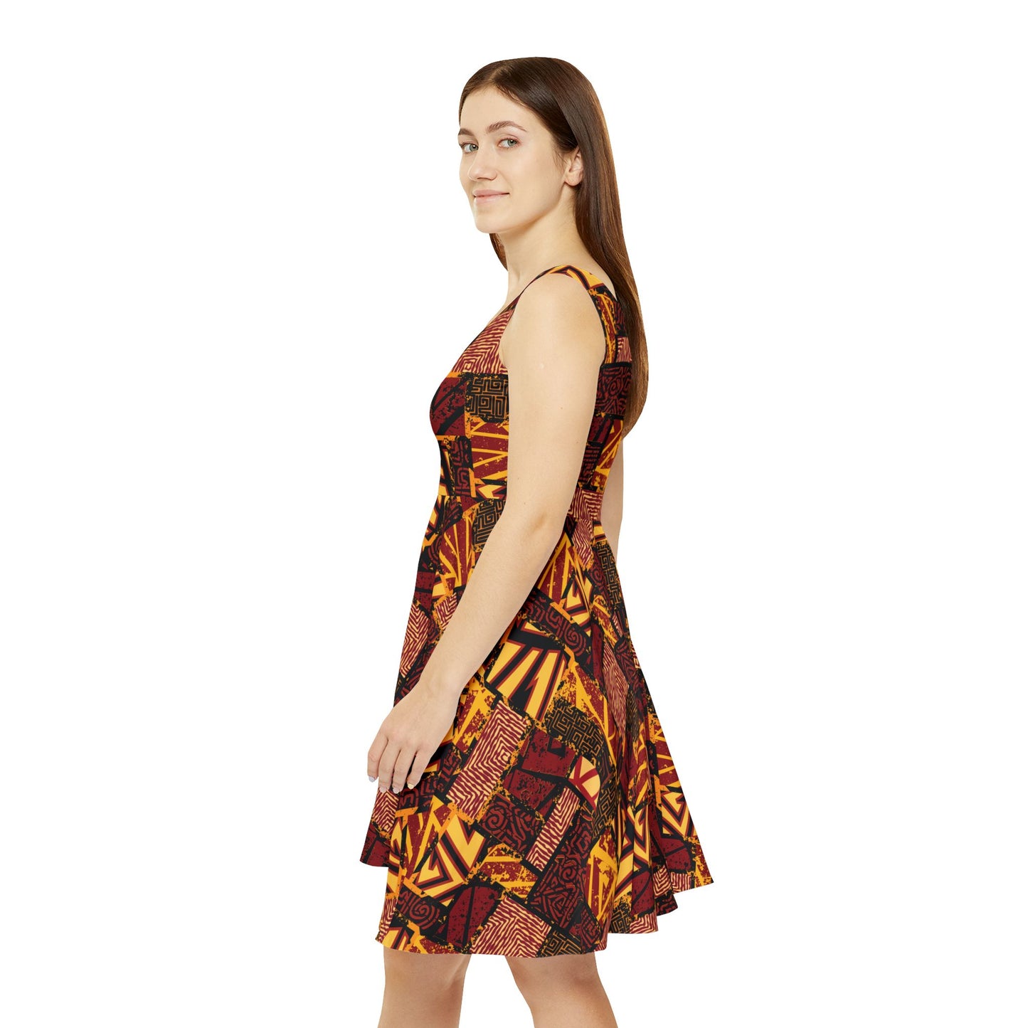 Jungle Summer – Geblümtes Damenkleid – Perfekt für Frühlingsveranstaltungen und Freizeitkleidung