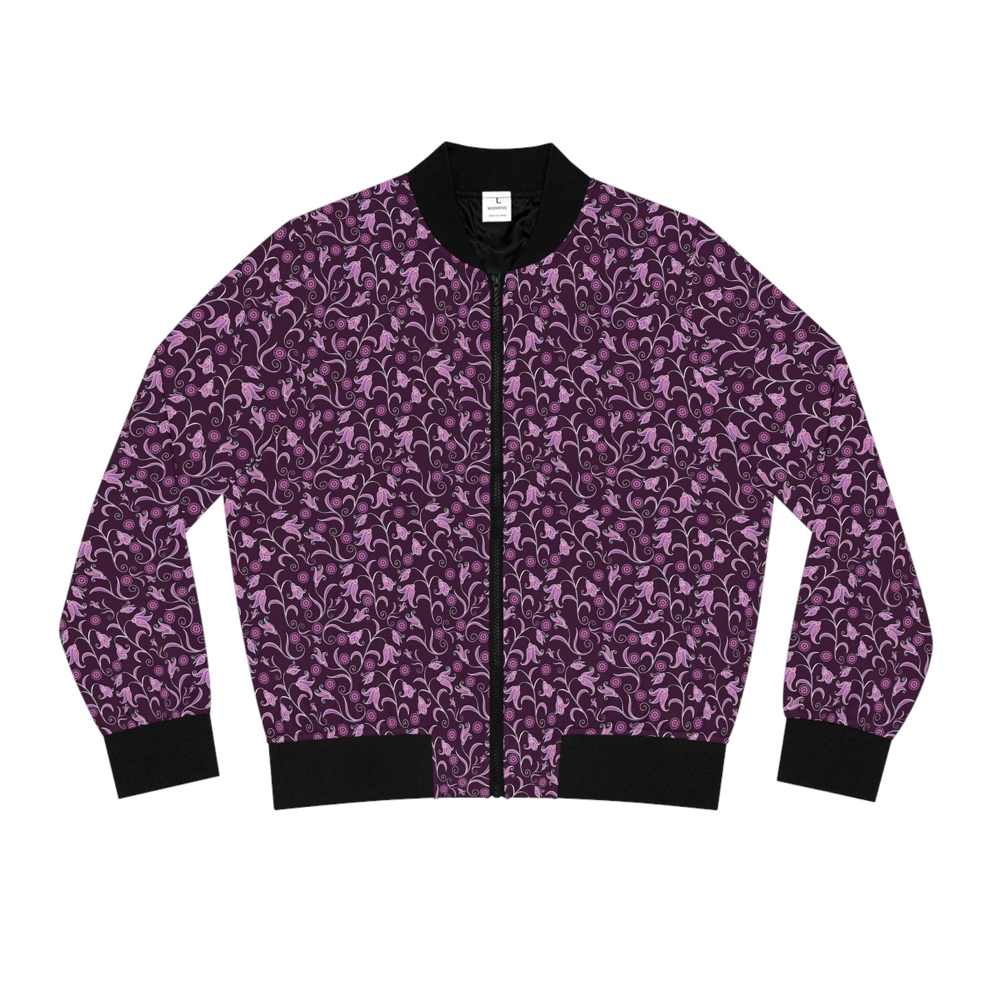 Purple Ivy – Damen Bomberjacke – Schickes Design für den Alltag
