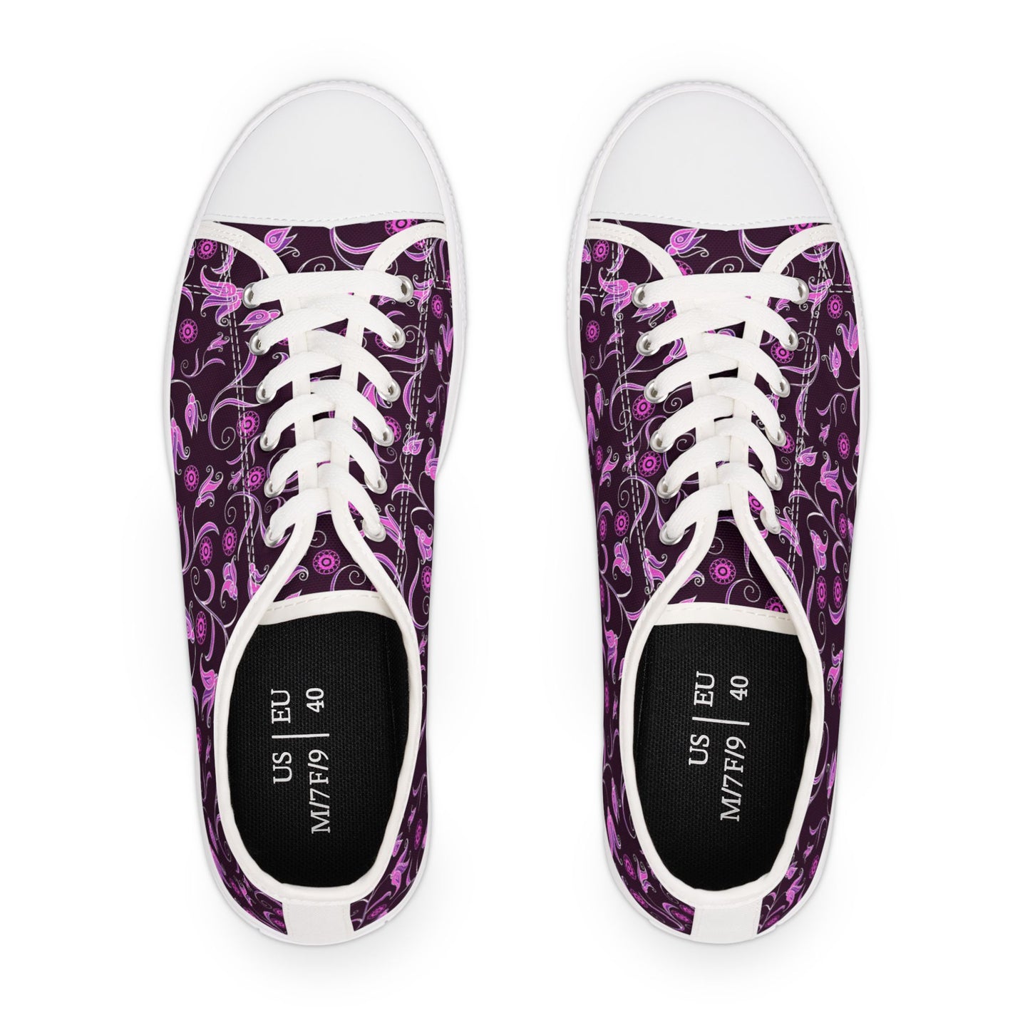 Purple Ivy – Low-Top-Sneaker für Damen – Stilvolles und bequemes Schuhwerk für alltägliche Abenteuer