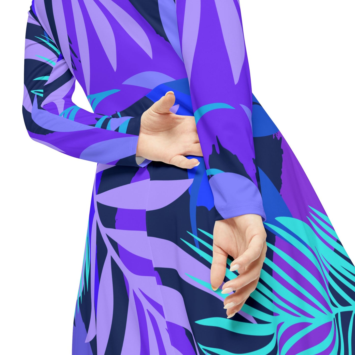Midnight Jungle - Tanzkleid - Schwarz-Weiß Modernes Design - Tanzkleid