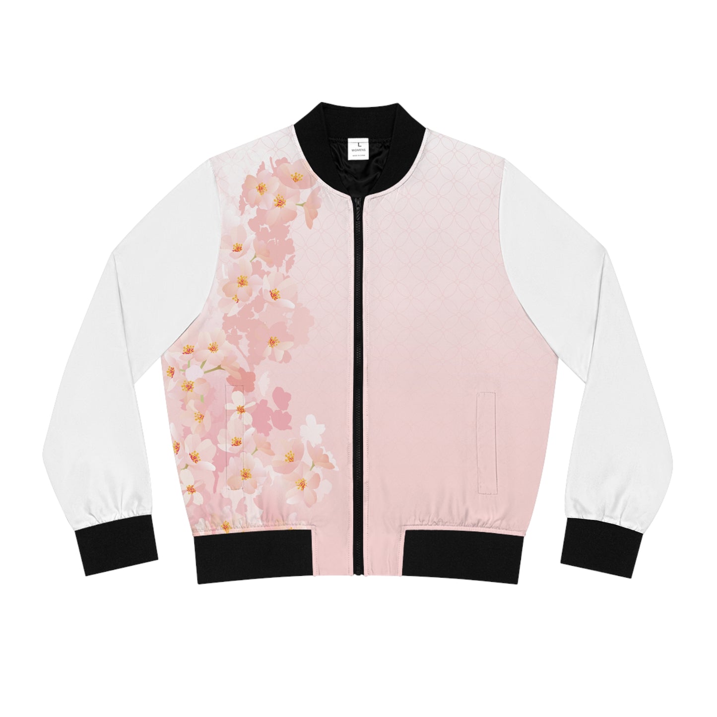 Schicke Cherry Blossom Bomberjacke für Damen – ein Must-have für die Frühlingsmode