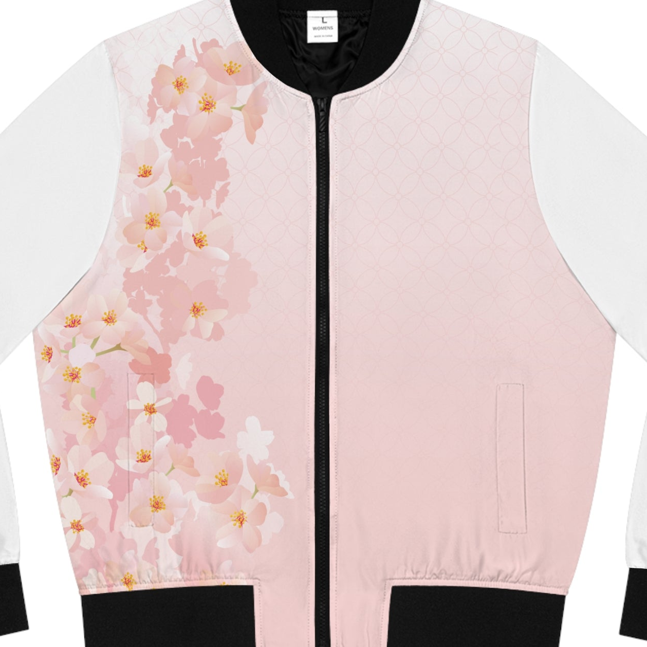 Schicke Cherry Blossom Bomberjacke für Damen – ein Must-have für die Frühlingsmode