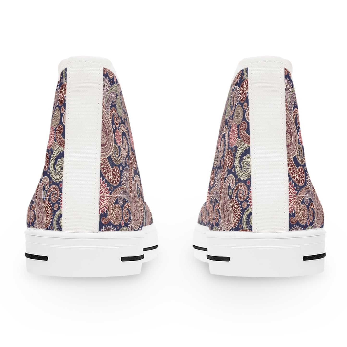 Paisley Dream High Top Sneakers für Damen – Stylisch & Fun