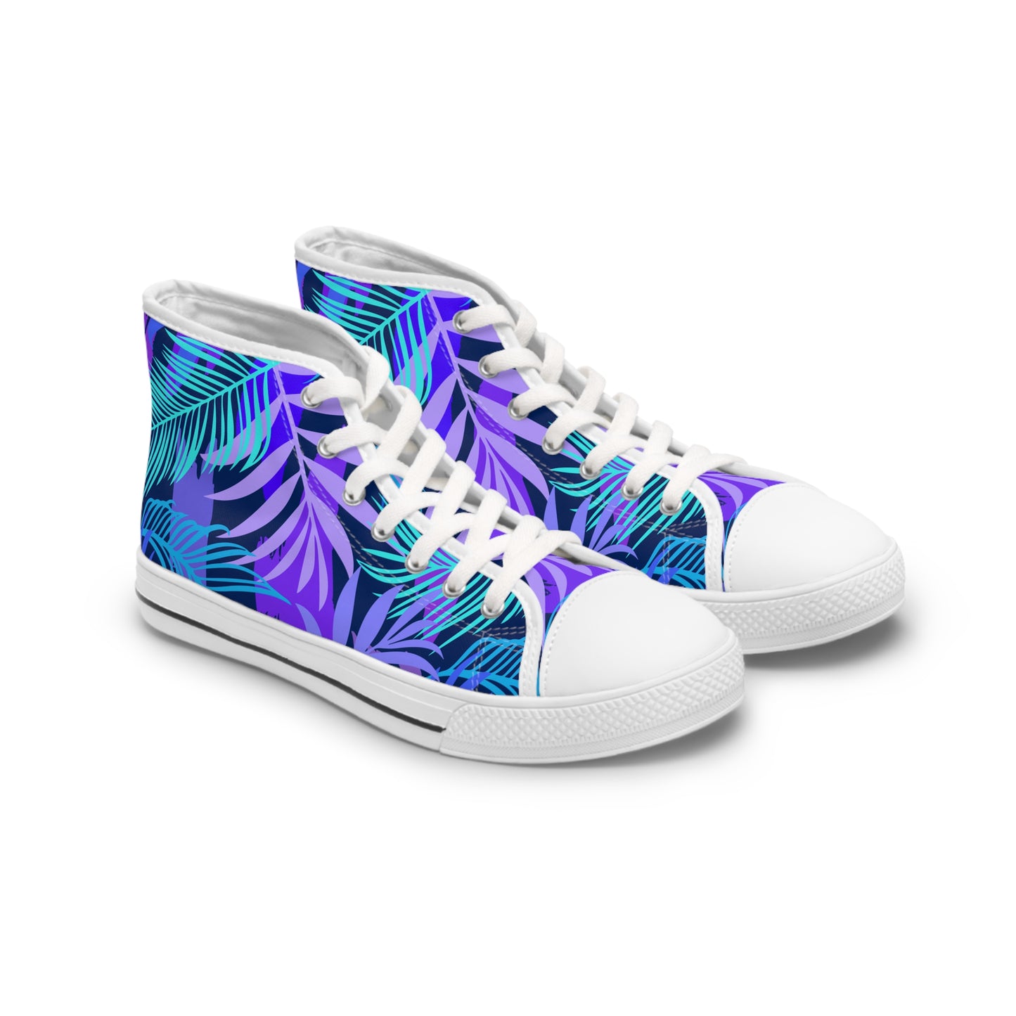 Tropical Trip High Top Sneakers für Damen – Stylisch & Fun