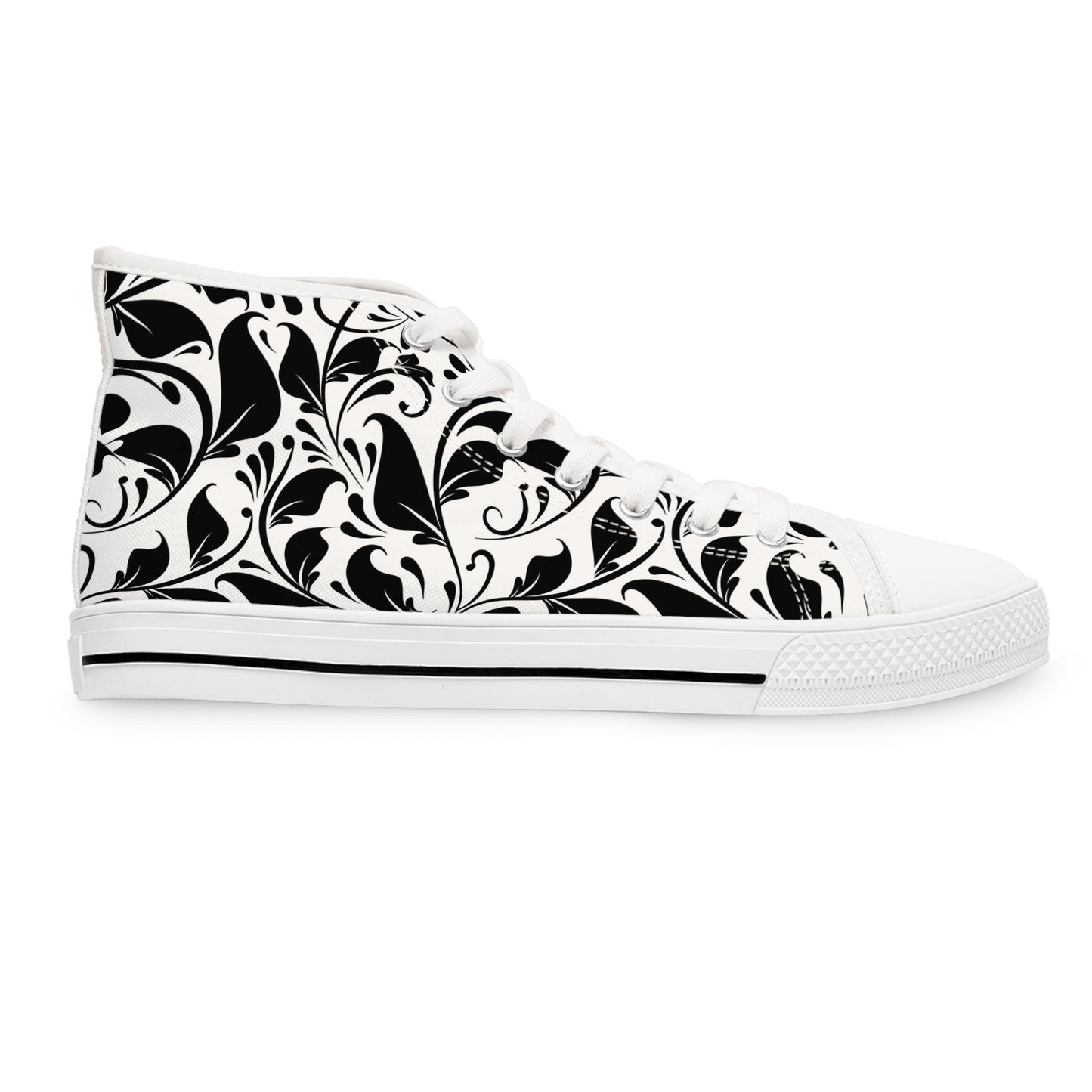 Schwarze Ivy High Top Sneakers für Damen – Stylisch & Fun