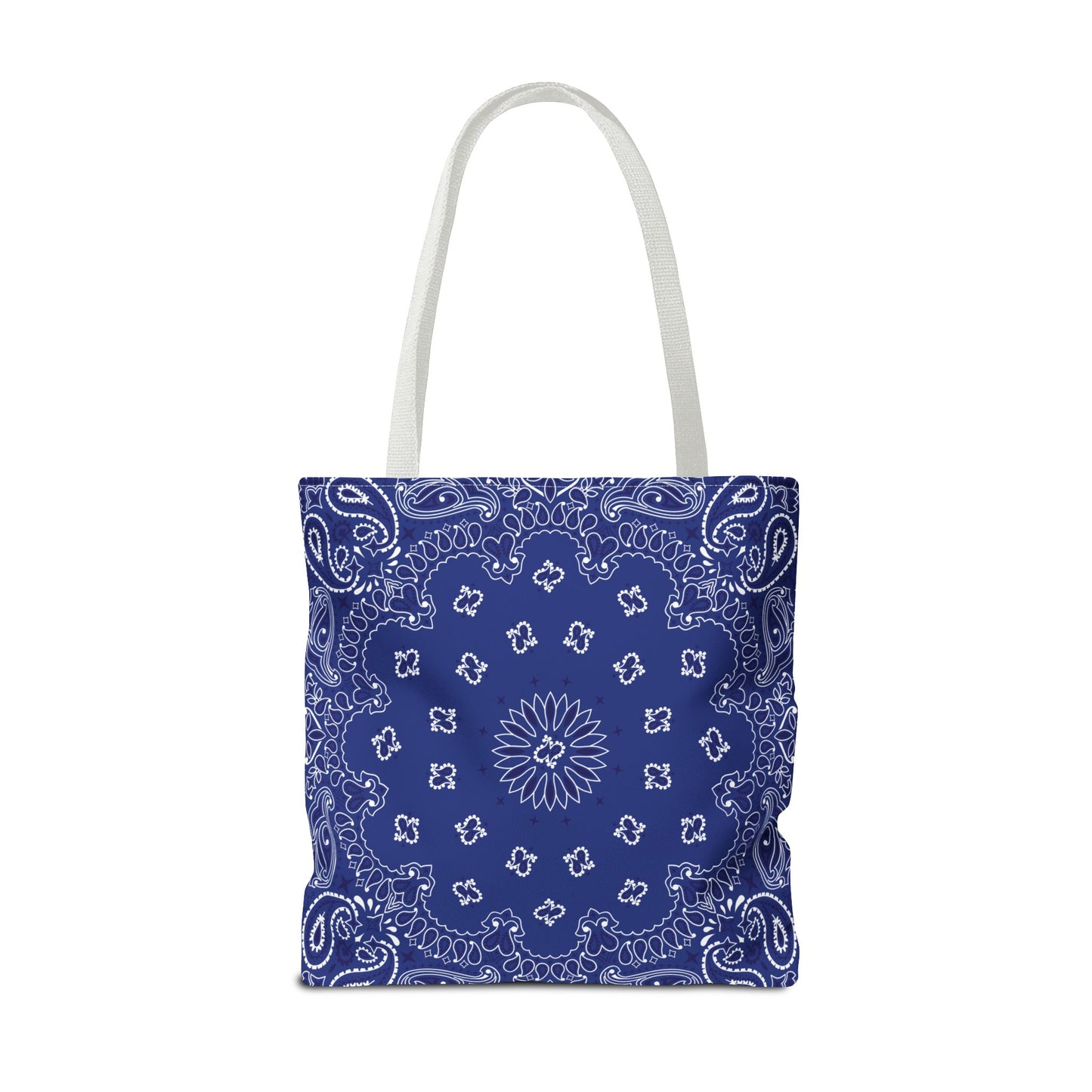 Einkaufstasche - BLAUES BANDANA
