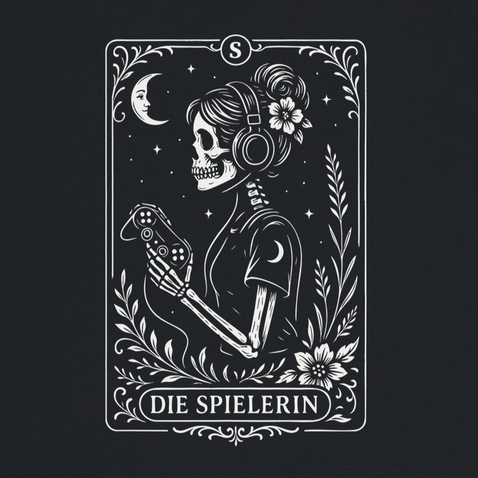 Die Spielerin – Schweres, weiches und bequemes Unisex-T-Shirt mit Rundhalsausschnitt | Gildan® 5000