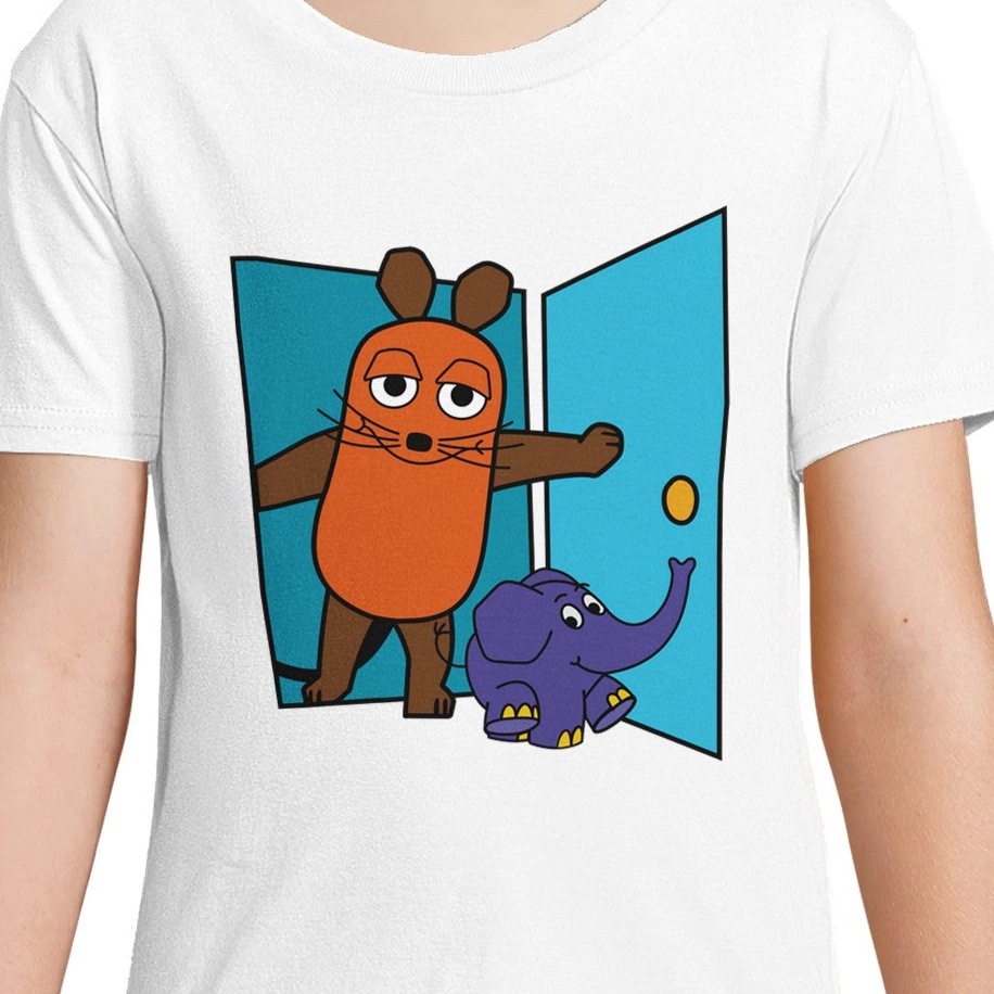 Schmetterlings-T-Shirt – farbenfrohes Design, umweltfreundliche Baumwolle, bequeme Passform