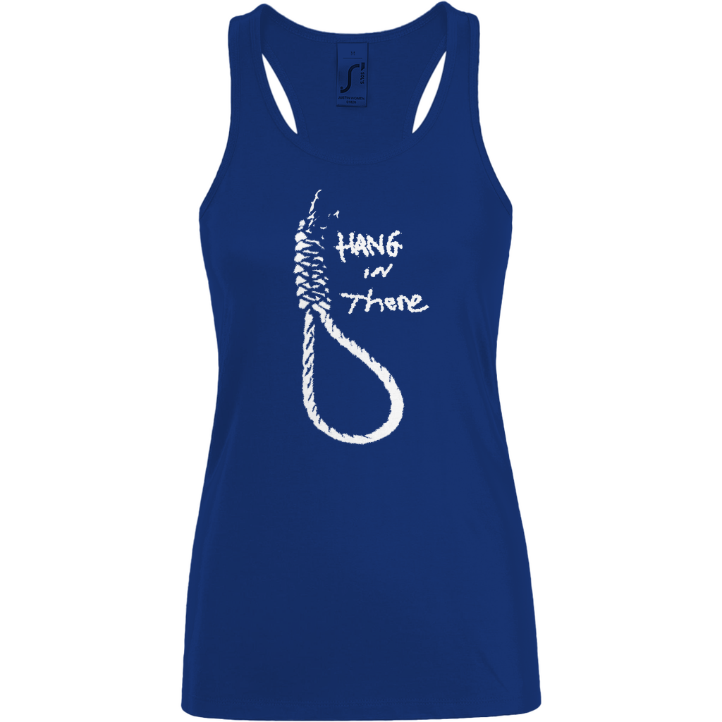 Damen Basic Tank Top Hang In There