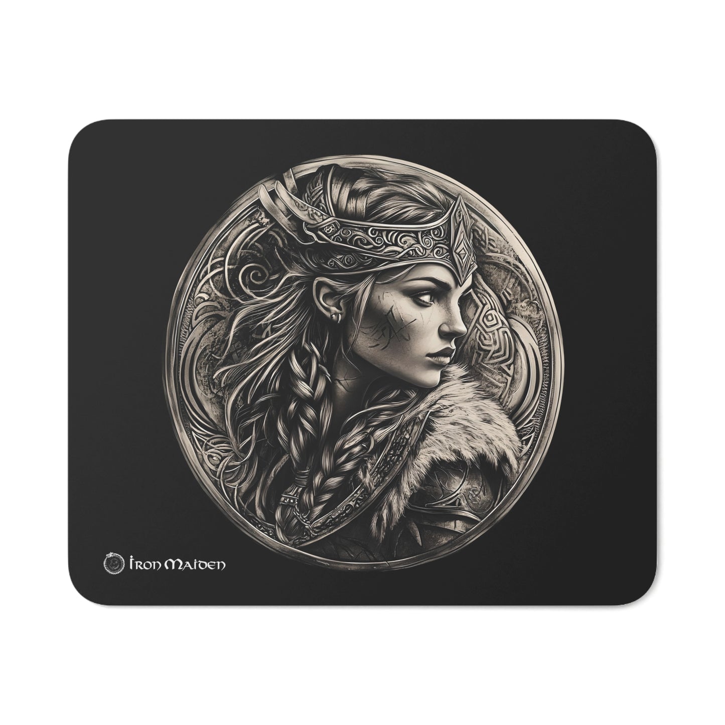 Shield Maiden Emblem - Iron Maiden Collection - Schreibtisch-Mauspad