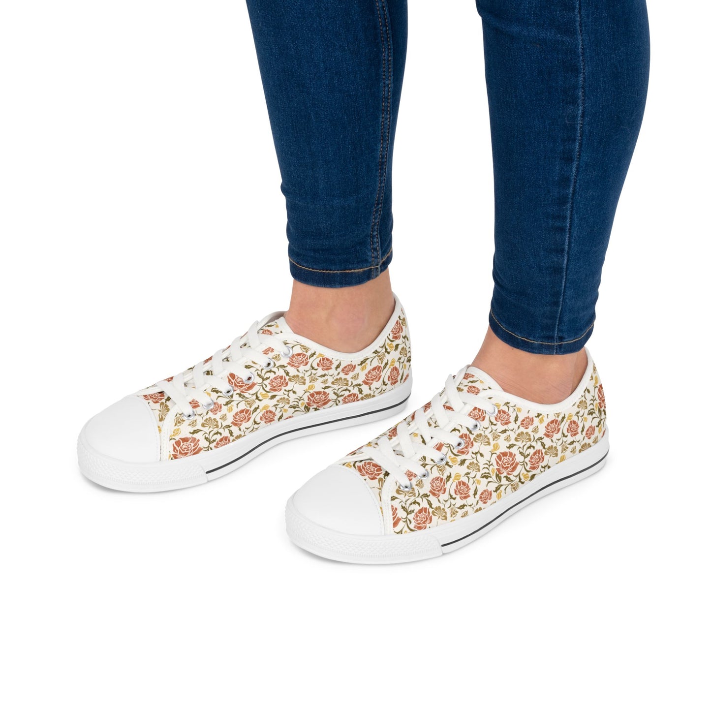 Peachtree Bloom - Niedrige Sneakers - ROTES BANDANA