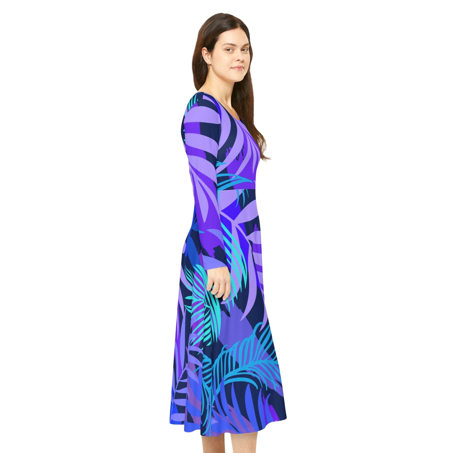 Midnight Jungle - Tanzkleid - Schwarz-Weiß Modernes Design - Tanzkleid