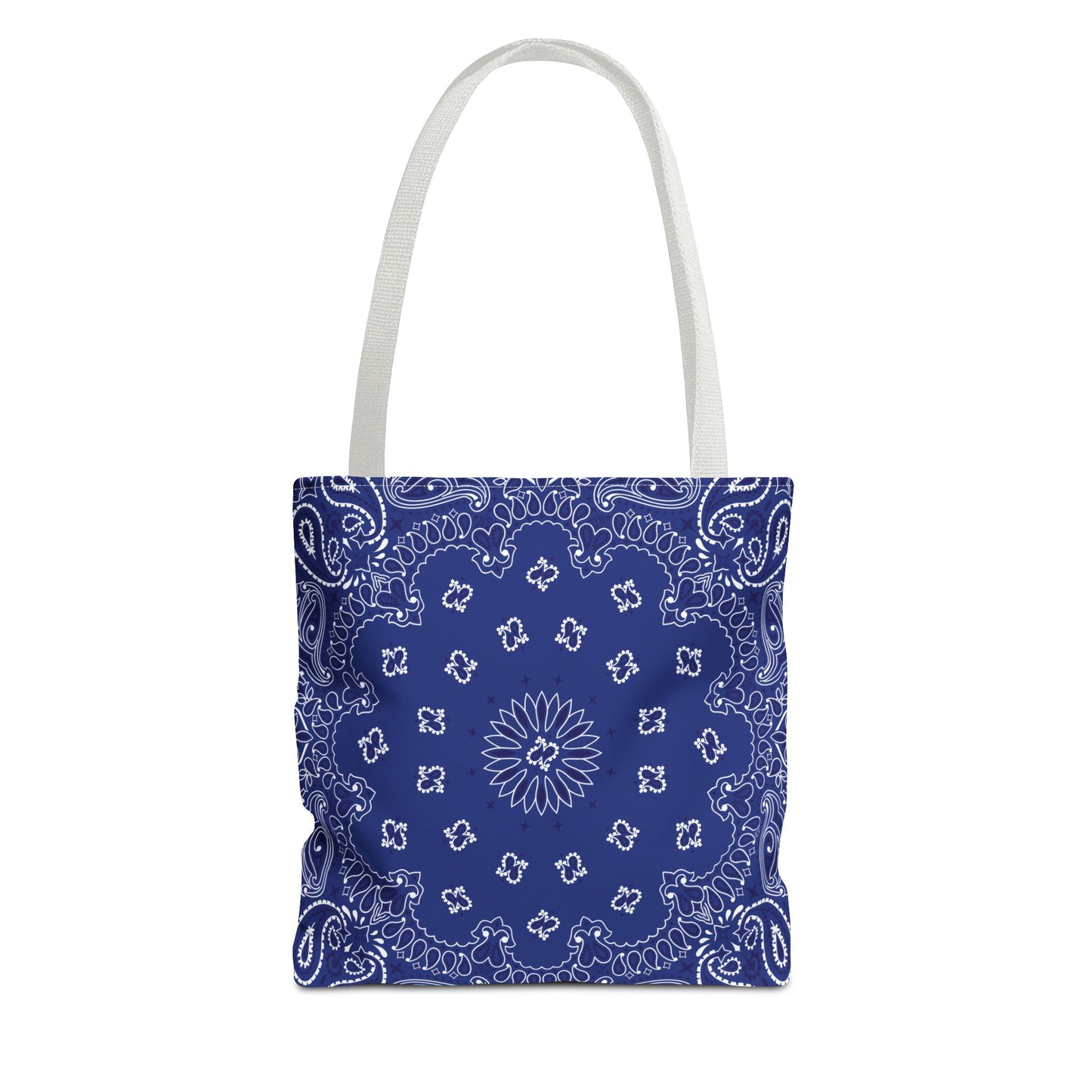 Einkaufstasche - BLAUES BANDANA