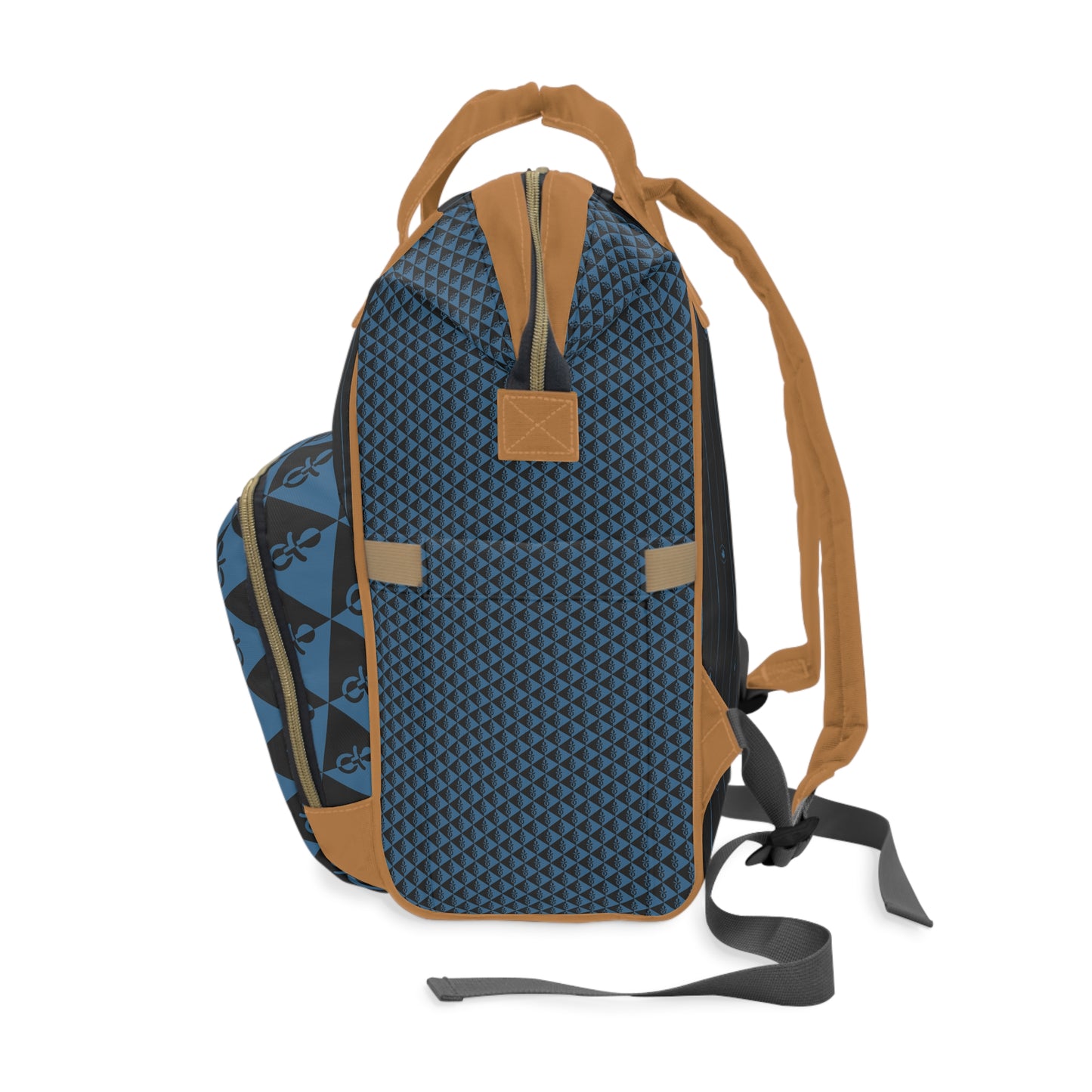 Multifunktionaler Wickelrucksack - Elegantes Blau