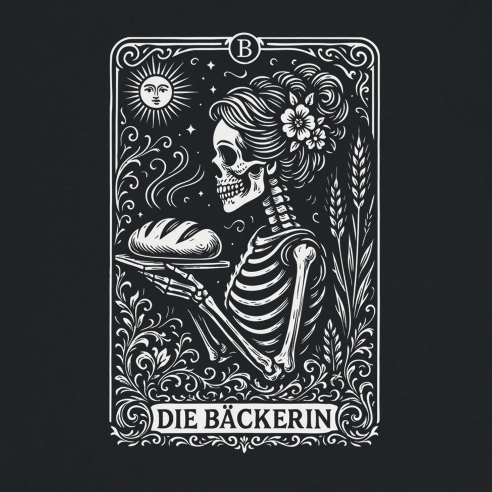 Die Bäckerin – Schweres, weiches und bequemes Unisex-T-Shirt mit Rundhalsausschnitt | Gildan® 5000
