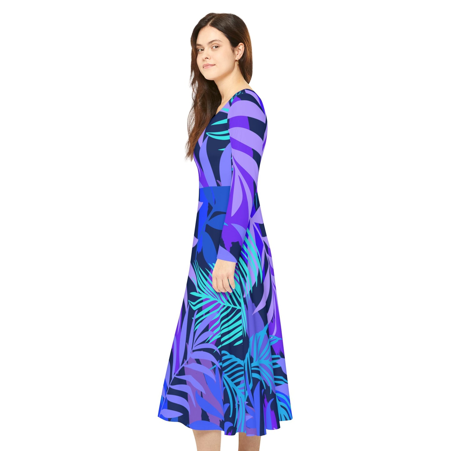 Midnight Jungle - Tanzkleid - Schwarz-Weiß Modernes Design - Tanzkleid