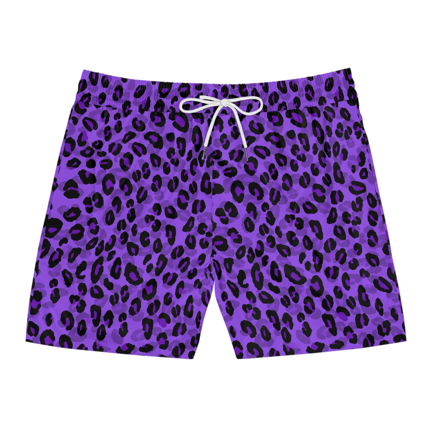 Purple Leopard - Swim Shorts - Hot Summer Vibes
