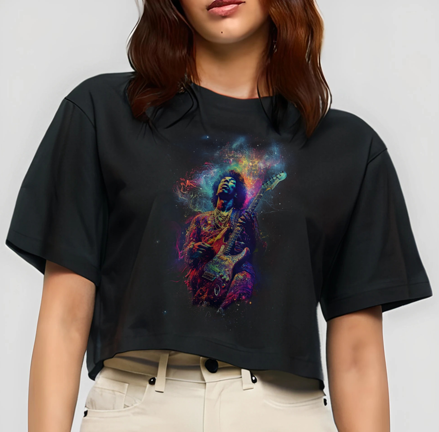 Hendrix - Damen Oversize Crop Top