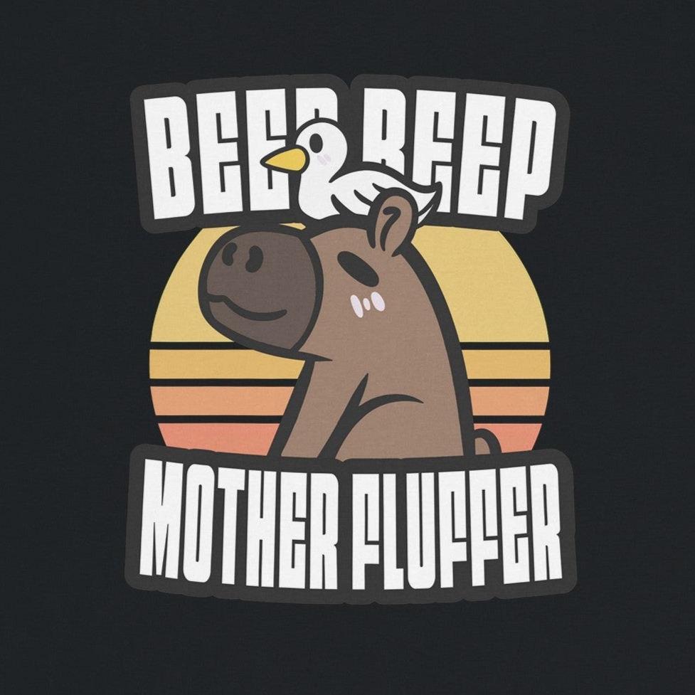 BEEP BEEPMOTHER FLUFFER - Klassisches Unisex-T-Shirt mit Rundhalsausschnitt | Gildan® 64000