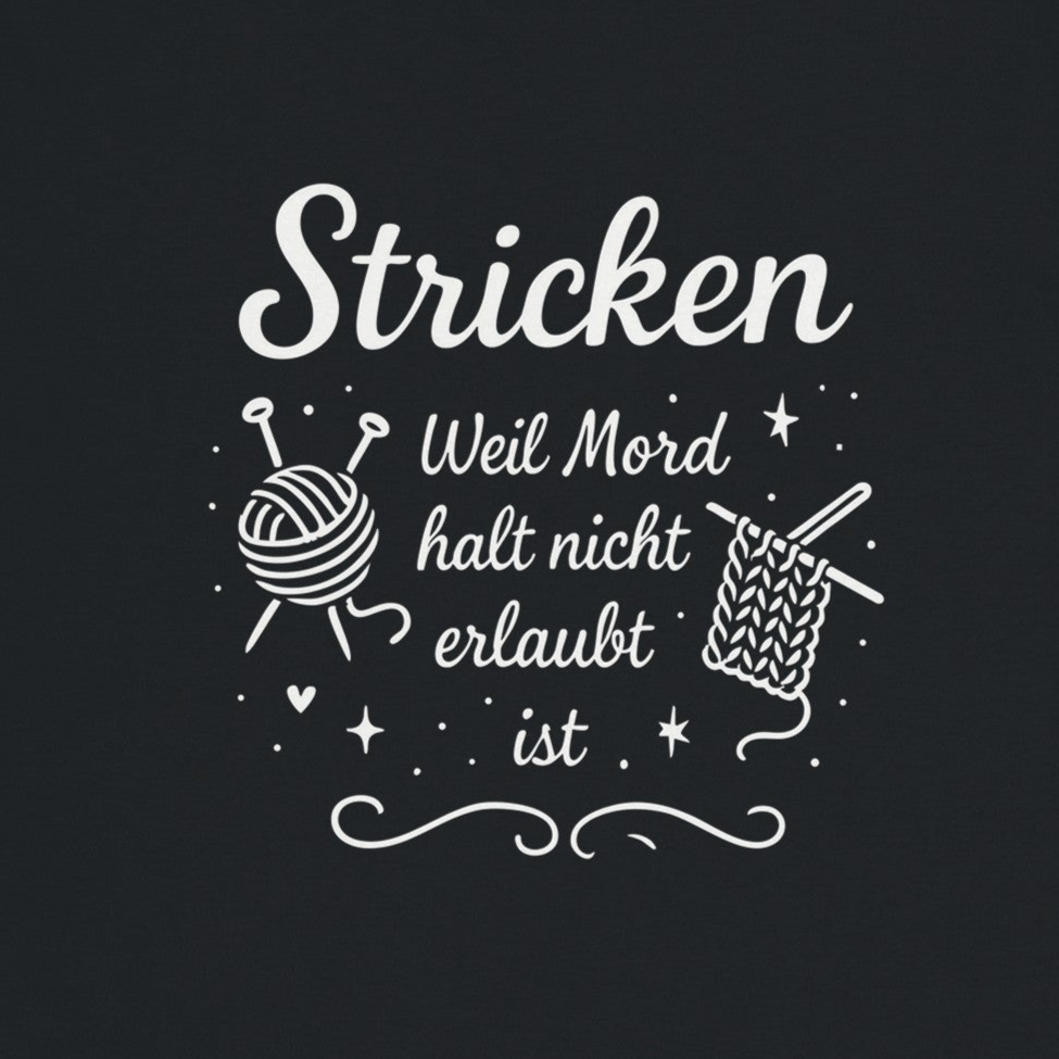 Stricken – Schweres, weiches und bequemes Unisex-T-Shirt mit Rundhalsausschnitt | Gildan® 5000