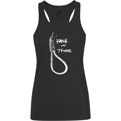 Damen Basic Tank Top Hang In There 