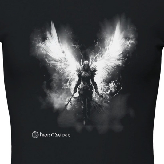 Valkyrie Storm – Iron Maiden Kollektion – Premium Damen T-Shirt mit Rundhalsausschnitt | Bella + Leinwand 6004