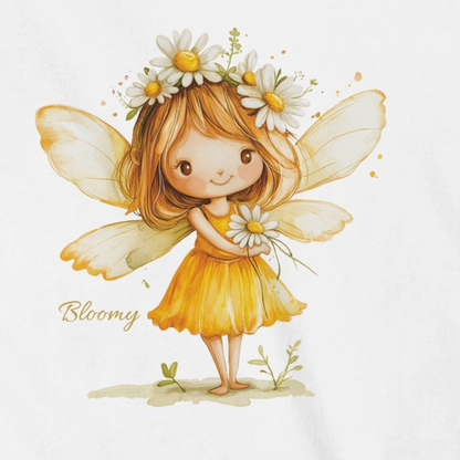 Bloomy - Klassisches Baby-T-Shirt mit Rundhalsausschnitt