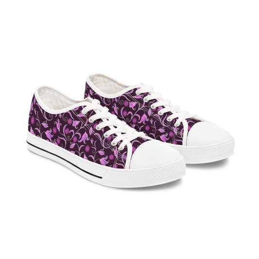 Purple Ivy – Low-Top-Sneaker für Damen – Stilvolles und bequemes Schuhwerk für alltägliche Abenteuer 