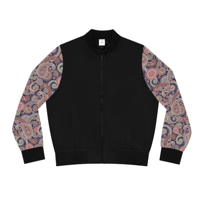 Paisley - Damen Bomberjacke - Schickes Design für den Alltag