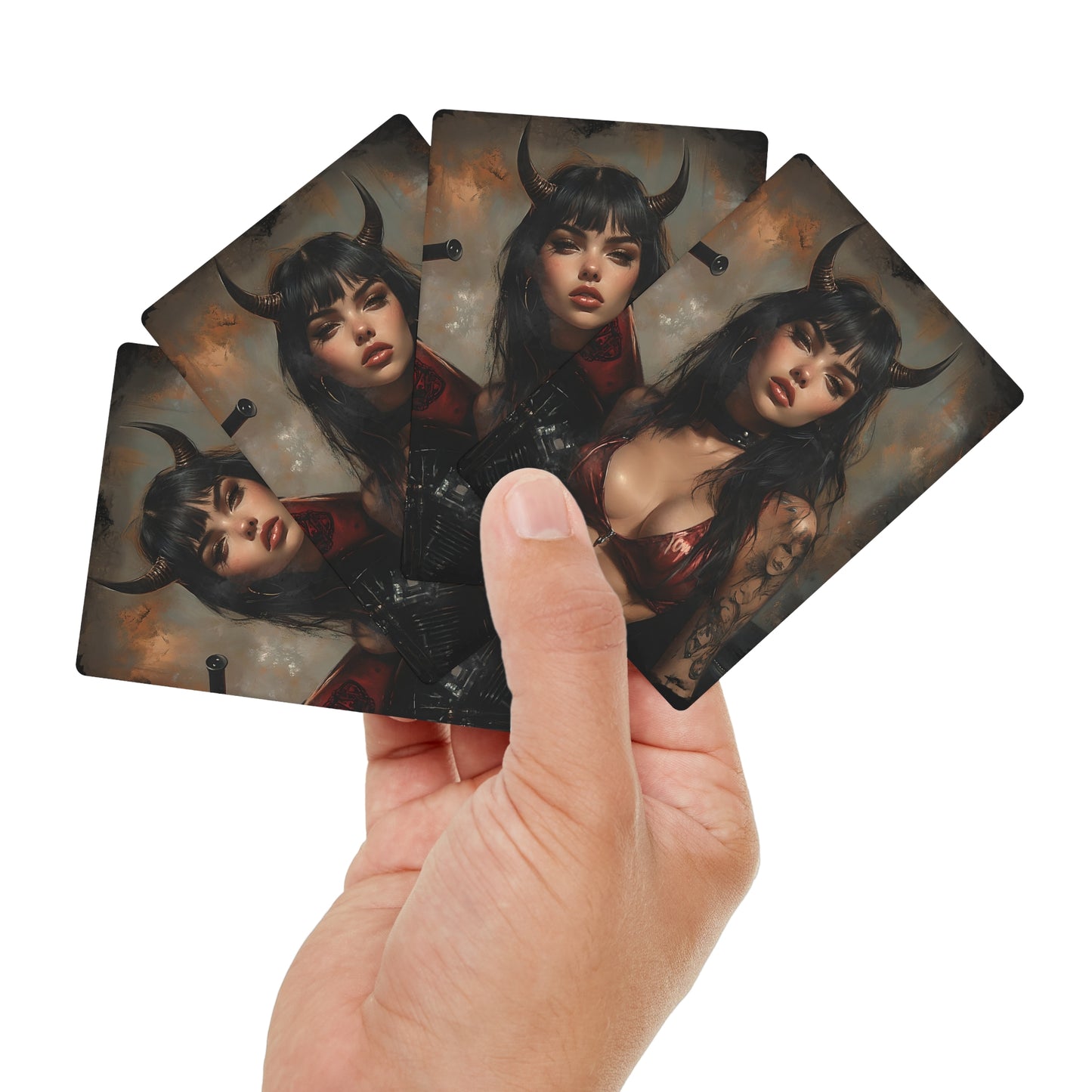 Hell's Vixen Pokerkarten-Set – Premium-Spieldeck für Spieleabende 