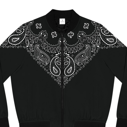 Bandana - Damen Bomberjacke - Schickes Design für den Alltagsstyle