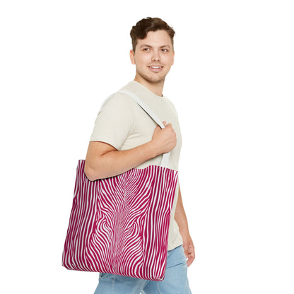 Einkaufstasche Rosa Zebra