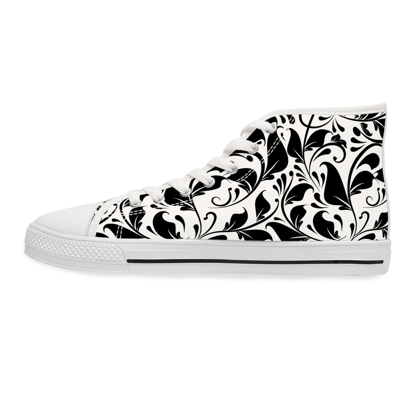 Schwarze Ivy High Top Sneakers für Damen – Stylisch & Fun