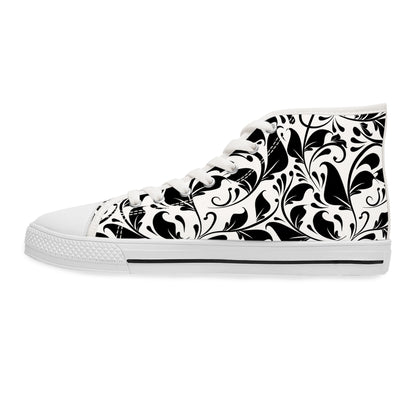 Schwarze Ivy High Top Sneakers für Damen – Stylisch & Fun