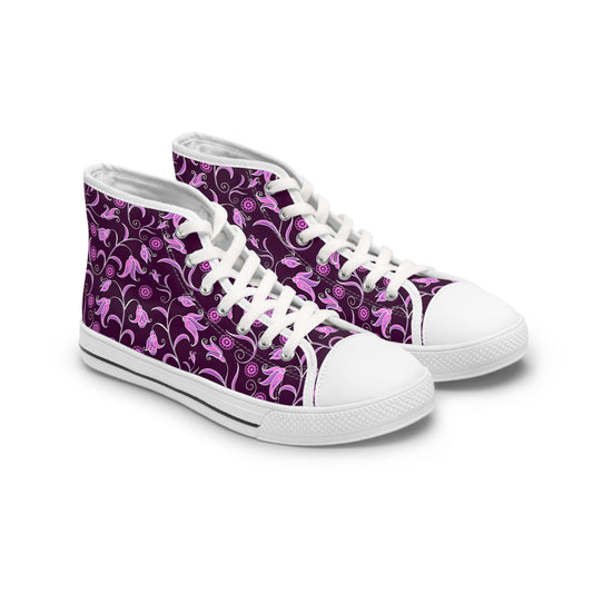 Lila Ivy – High Top Sneakers für Damen – Stylish & Fun