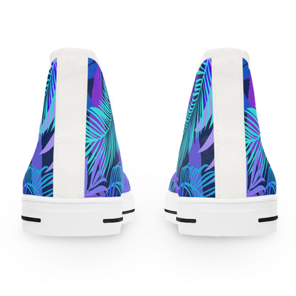Tropical Trip High Top Sneakers für Damen – Stylisch & Fun