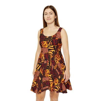 Jungle Summer – Geblümtes Damenkleid – Perfekt für Frühlingsveranstaltungen und Freizeitkleidung