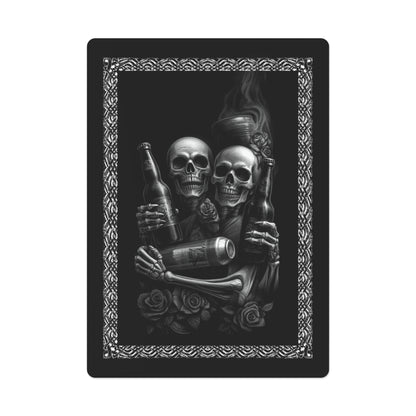 Party Never Ends Poker Cards Set - Premium Playing Deck for Game Nights