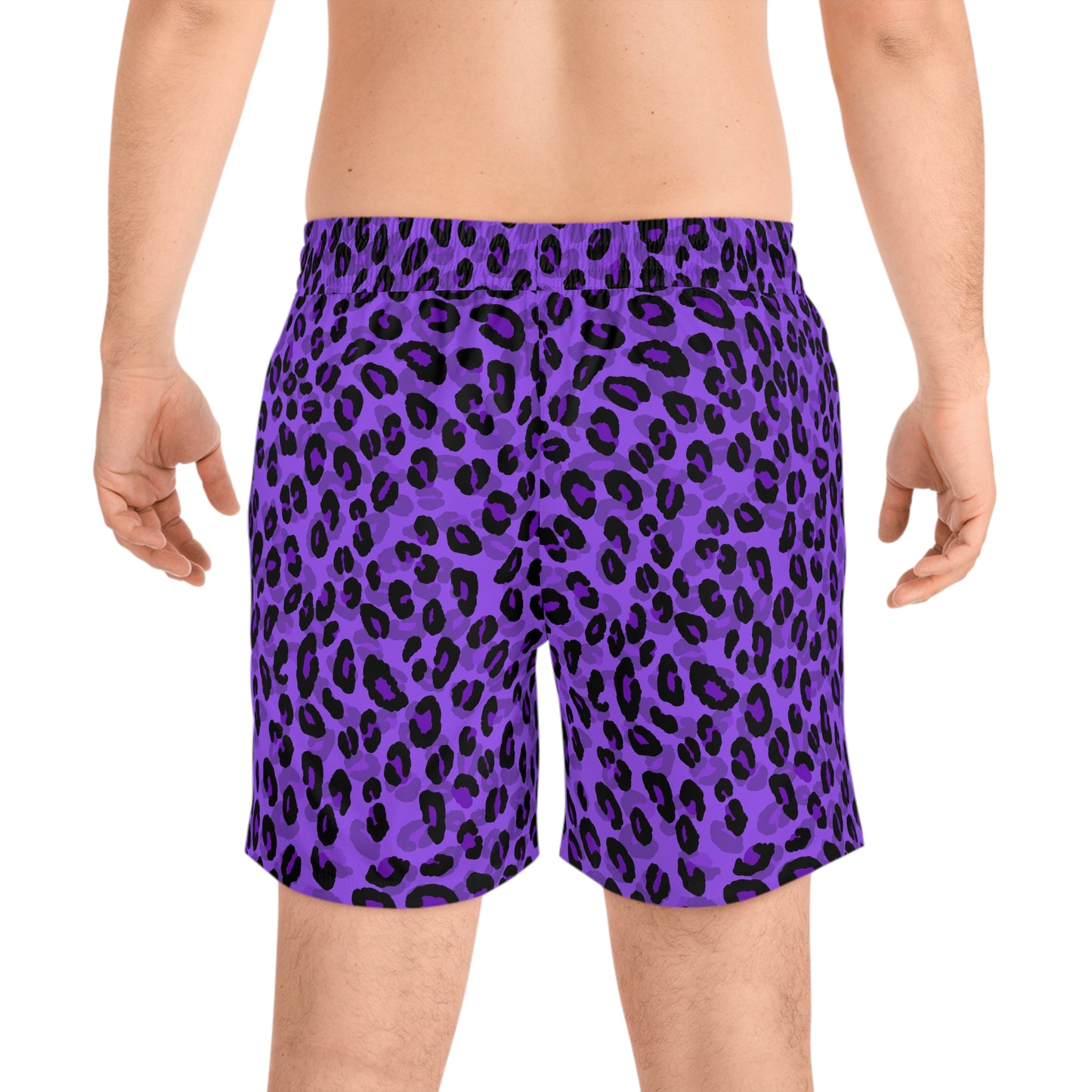 Purple Leopard - Swim Shorts - Hot Summer Vibes