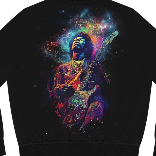Jimi Hendrix Damen-Bomberjacke – stylische und gemütliche Schicht für jeden Anlass 