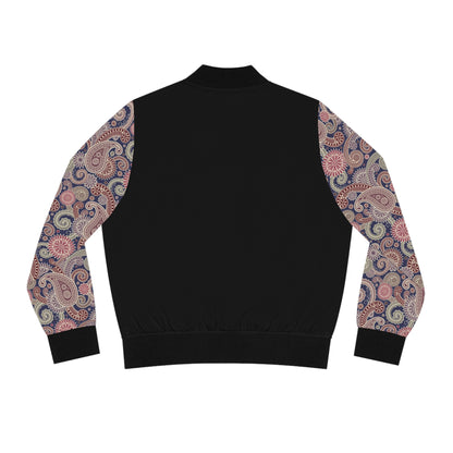 Paisley - Damen Bomberjacke - Schickes Design für den Alltag